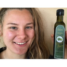 LIME INFUSED EXTRA VIRGIN OLIVE OIL COLD PRESSED  NOT BIODYNAMIC CERTIFIED 250 ml From Viridis Grove Katikati